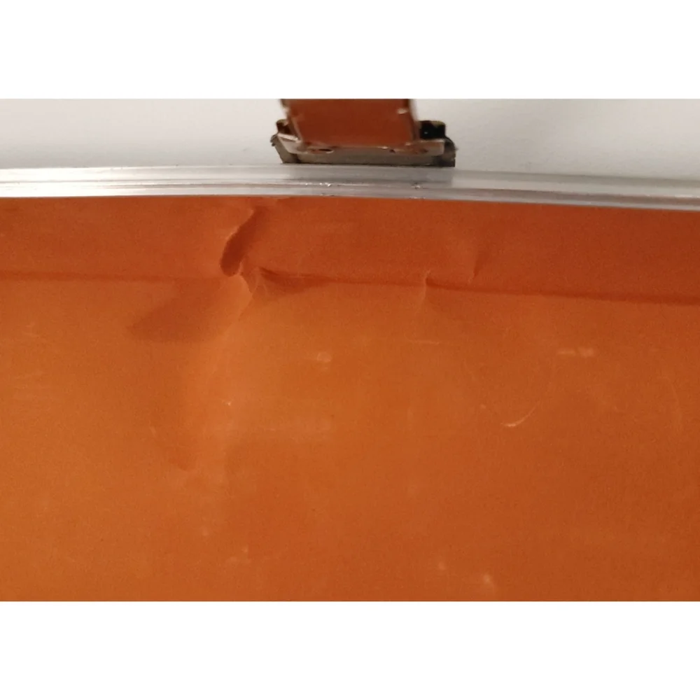 Vintage 1973 Groovy Black & Blue Plaid Tartan 8x17" 8-Track Tape Cassette Case - Picture 8 of 12